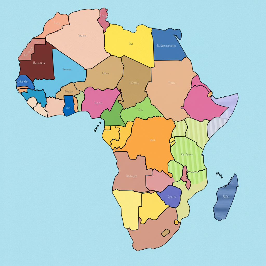 Interactive Africa map